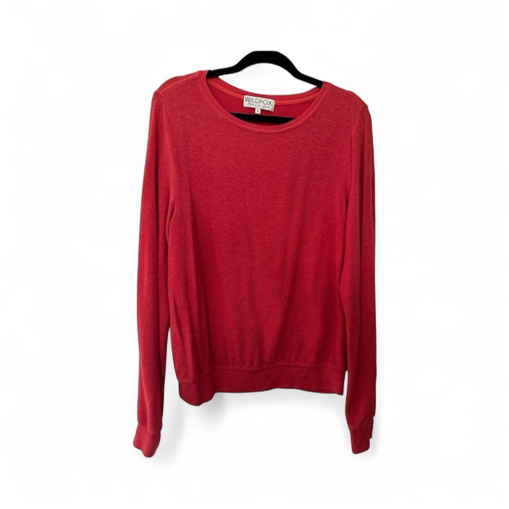 Wildfox Vibrant Red Top